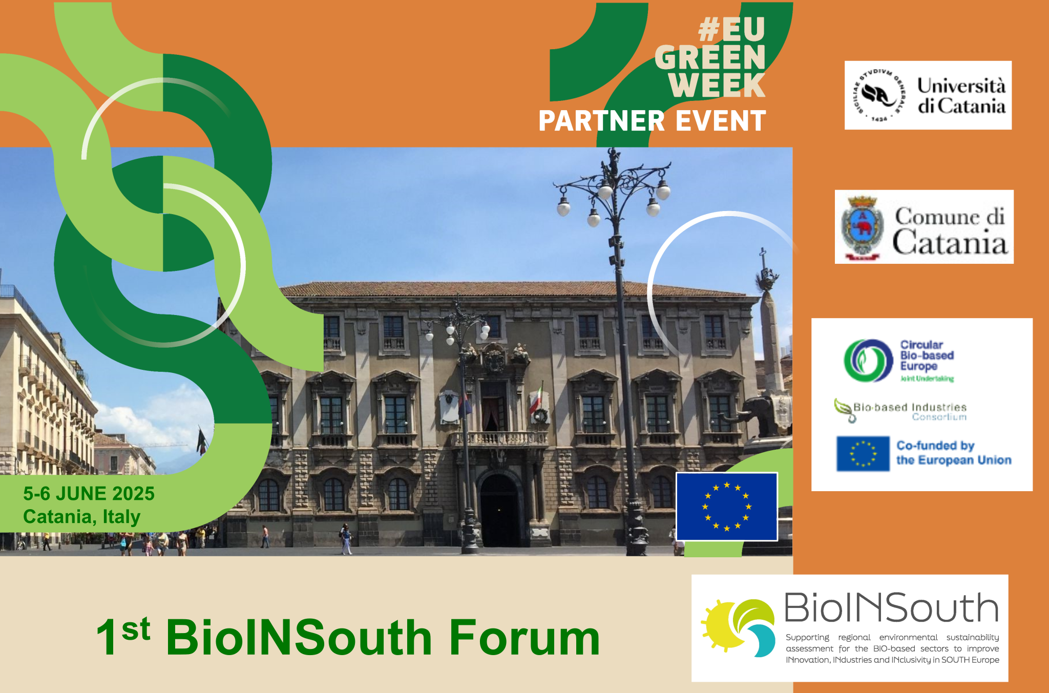 The 1st BioINSouth Forum is taking place in Catania