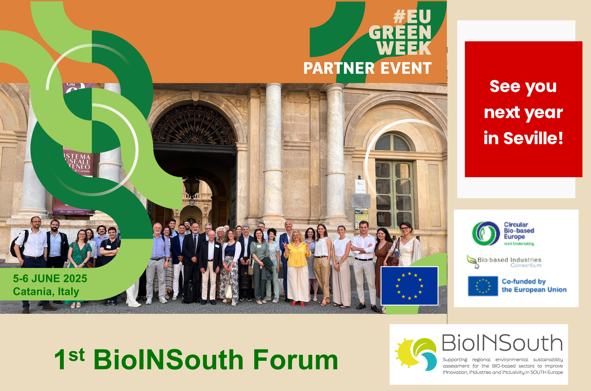 Reflecting on the 1st BioINSouth Forum: A Step Forward for Circular Bioeconomy in South Europe